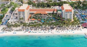Barceló Aruba all-inclusive beachfront resort with pools and casino in Palm Beach.