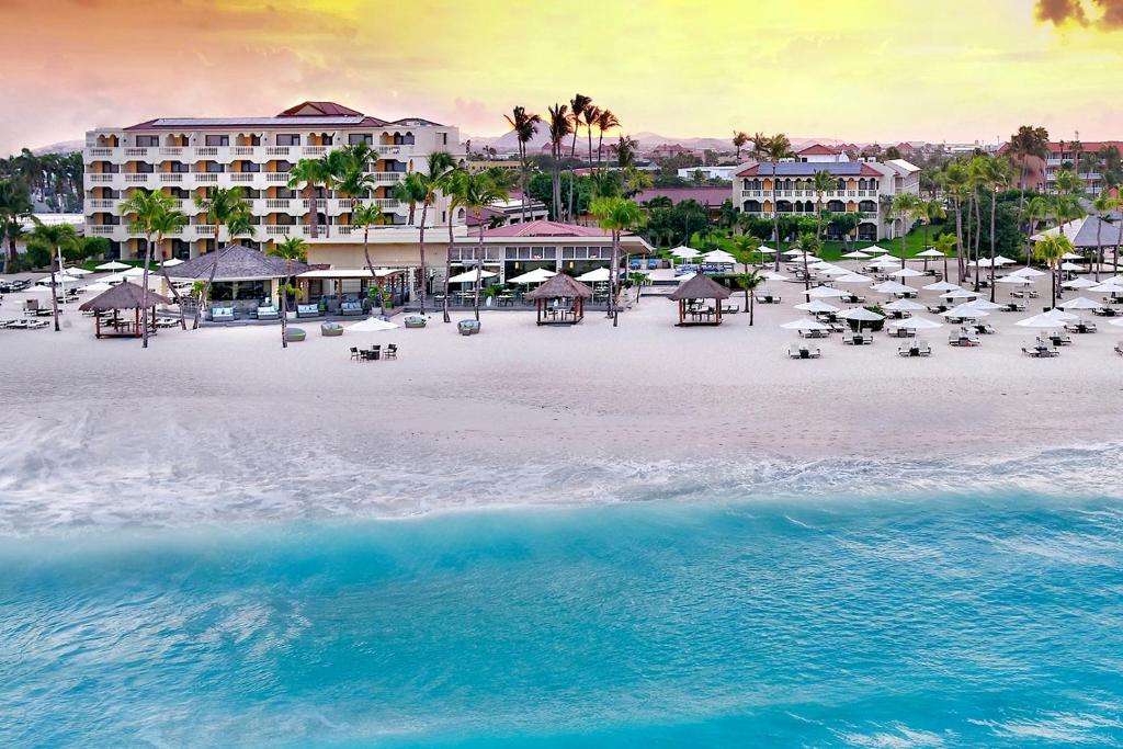 Bucuti and Tara Beach Resort adults-only boutique hotel on Eagle Beach in Aruba.