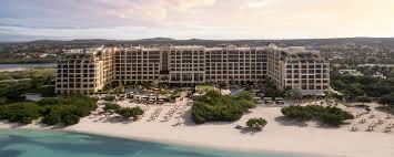 The Ritz-Carlton Aruba luxury beachfront resort with upscale pools and Palm Beach ocean views.